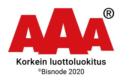 Logo AAA Korkein luottoluokitus Bisnode